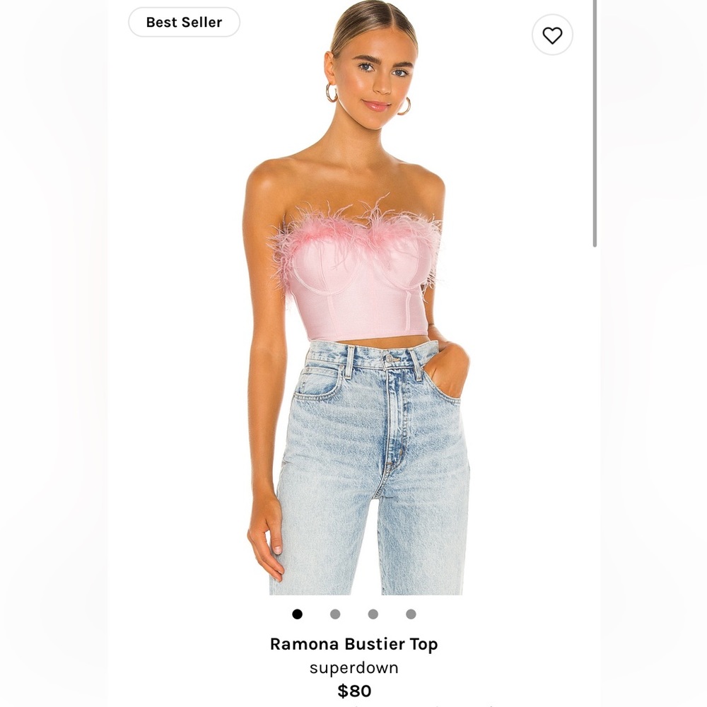 Superdown Ramona Bustier - size Large